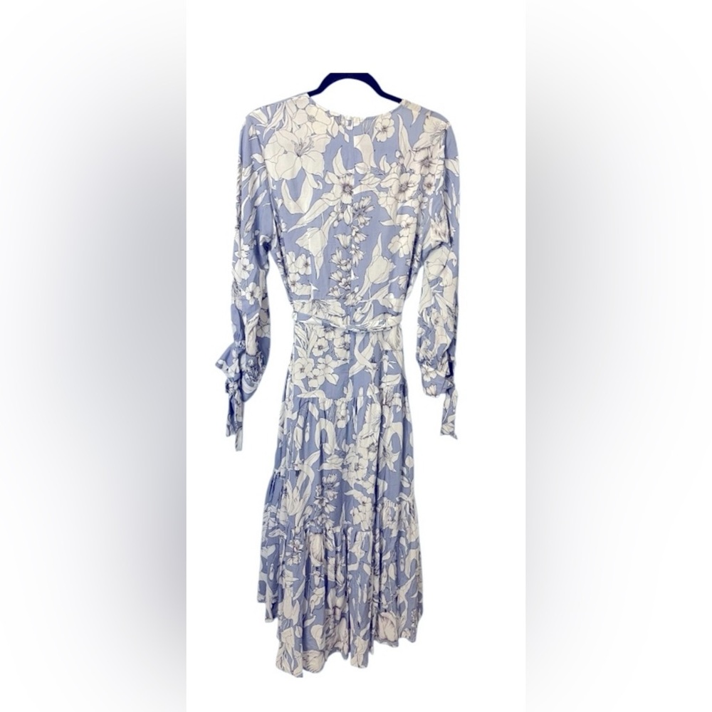 JAASE Aurora Midi Dress Floral Midi Dress The Dove
Blue Sz Large - Picture 5 of 10